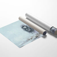 Musk Ox in the Whiteout