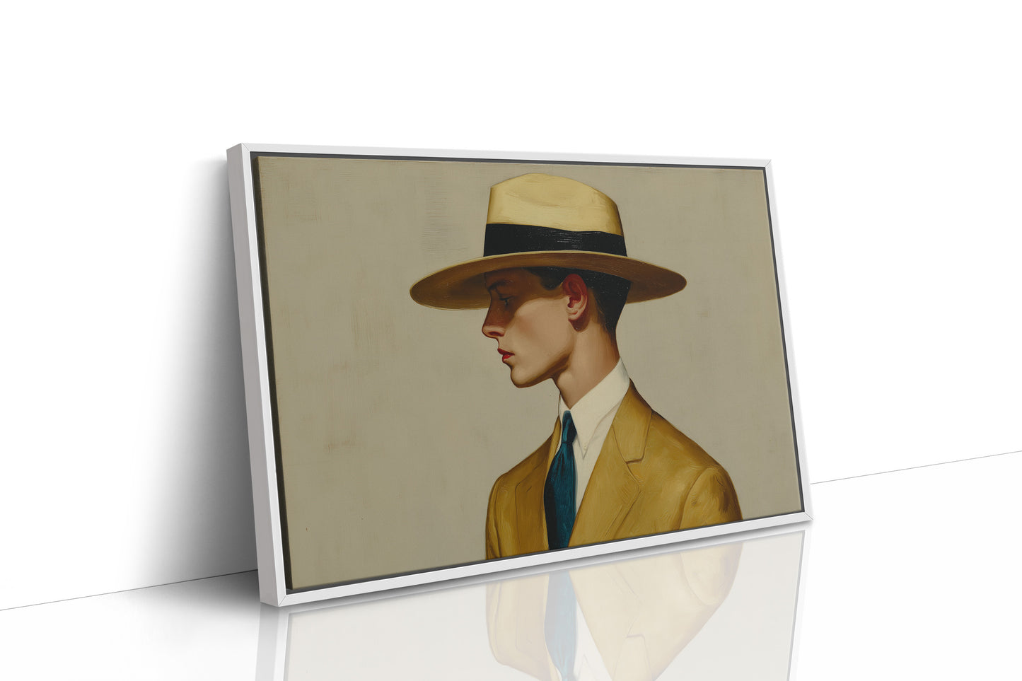 Golden Era Elegance In Profile