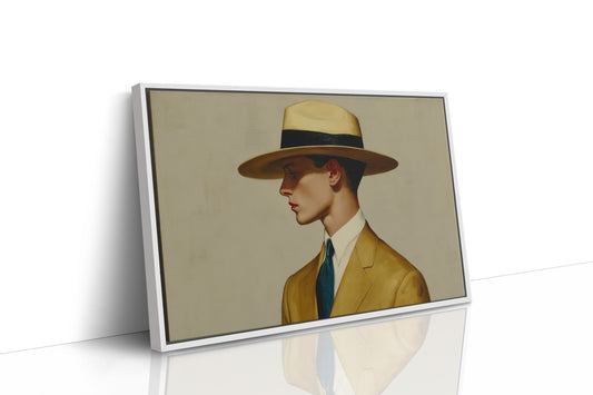 Golden Era Elegance In Profile