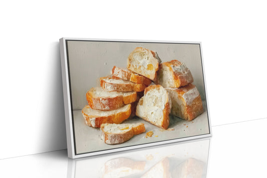 Rustic Bounty: A Symphony of Golden Bread