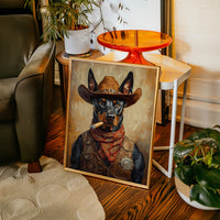 Doberman Marshal with a Steel Gaze