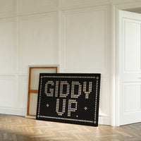 Giddy Up Western Typography