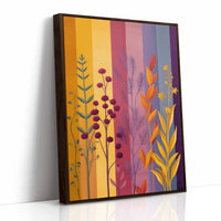 Wildflowers Paint The Sunset Sky