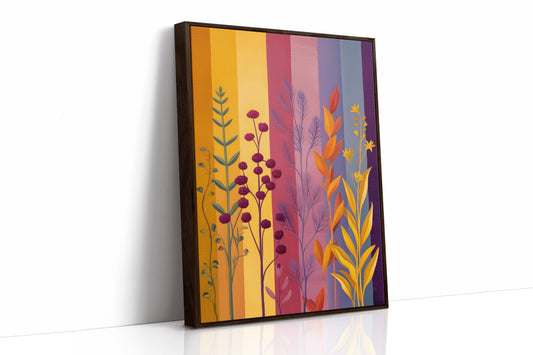 Wildflowers Paint The Sunset Sky