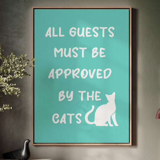 Entrance Requires Feline Approval