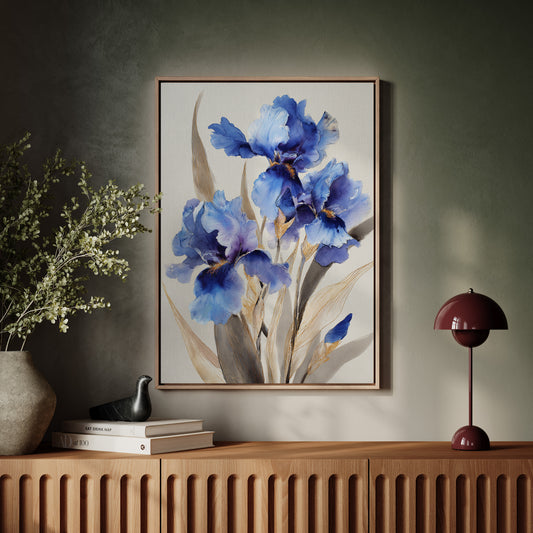 Beneath The Blue Petal Canopy