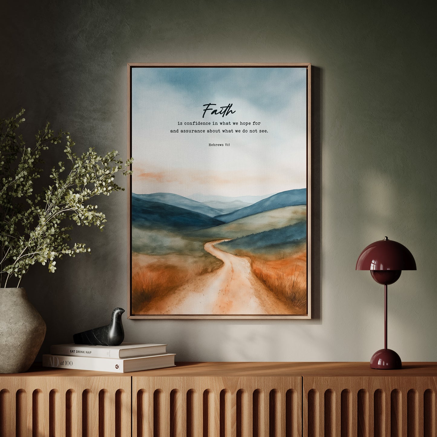 Faith Leads Through the Hills