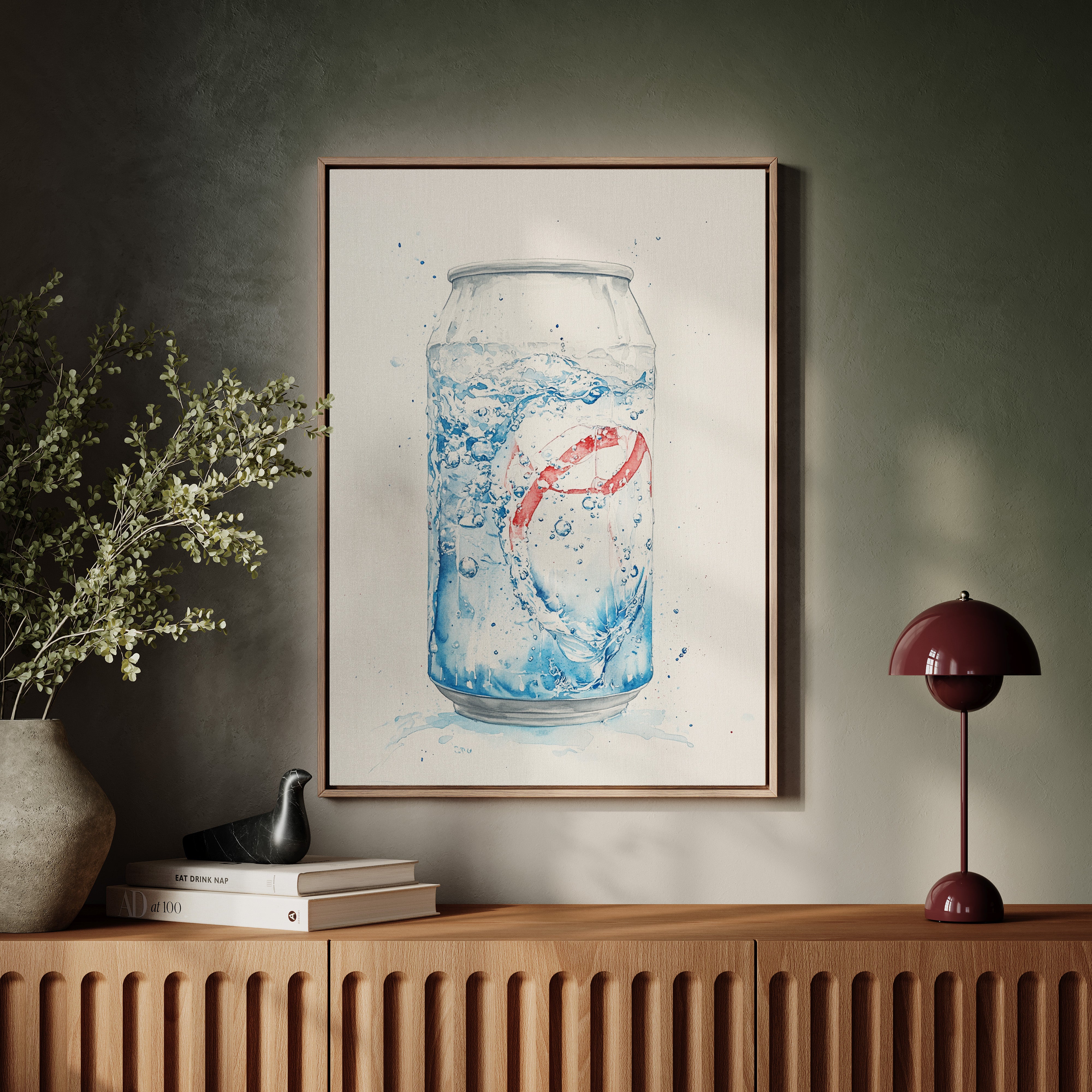 Summer Bubbles Dance In Glass