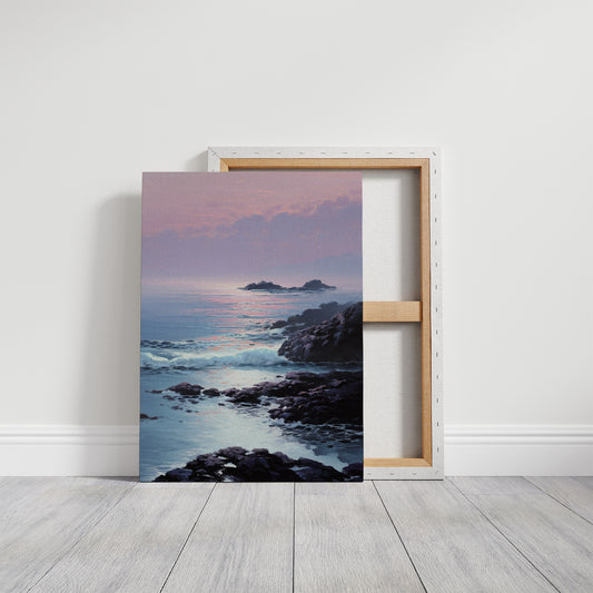 Ocean Rocks Dance At Dawn