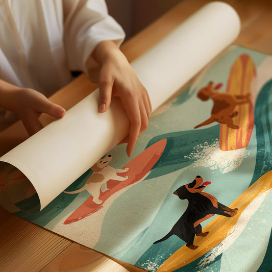 Paws Surfboards: Canine Wave Riders