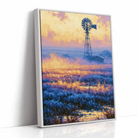 Windmill at Golden Hour