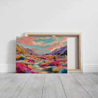 Desert Stream Paints Wild Gardens