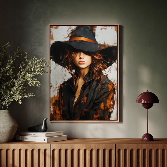 Mystique in Black and Orange