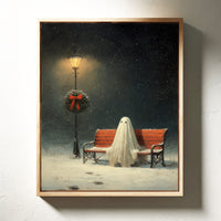 Silent Vigil Under Winter's Gaze