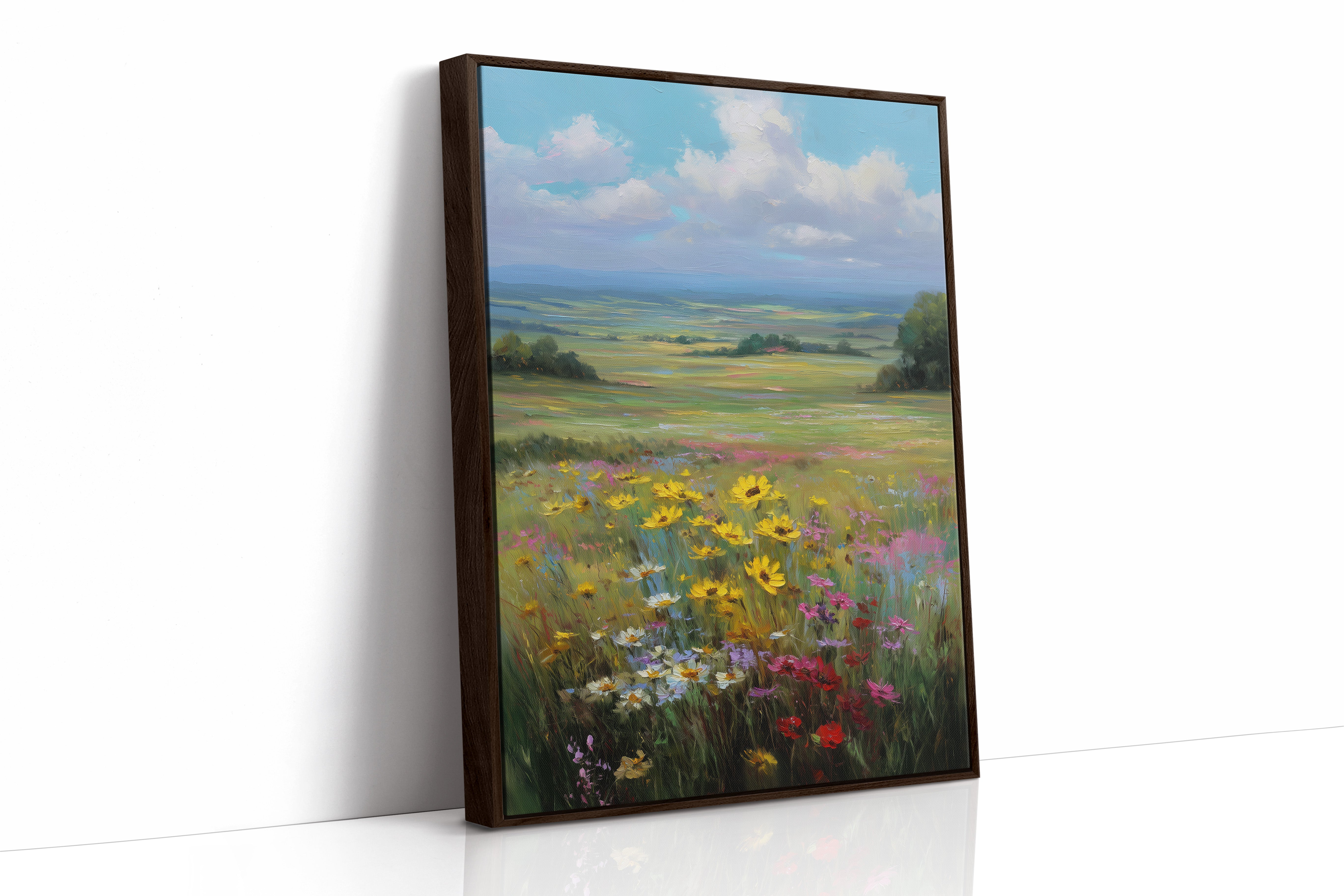 Wildflowers Paint The Prairie Gold