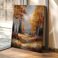 Path Through Golden Leaves