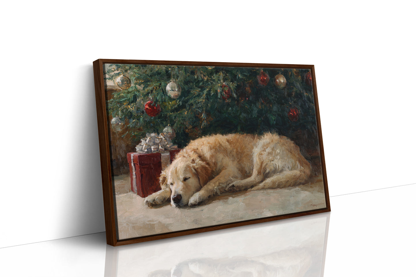 Beneath the Tree's Gentle Guard