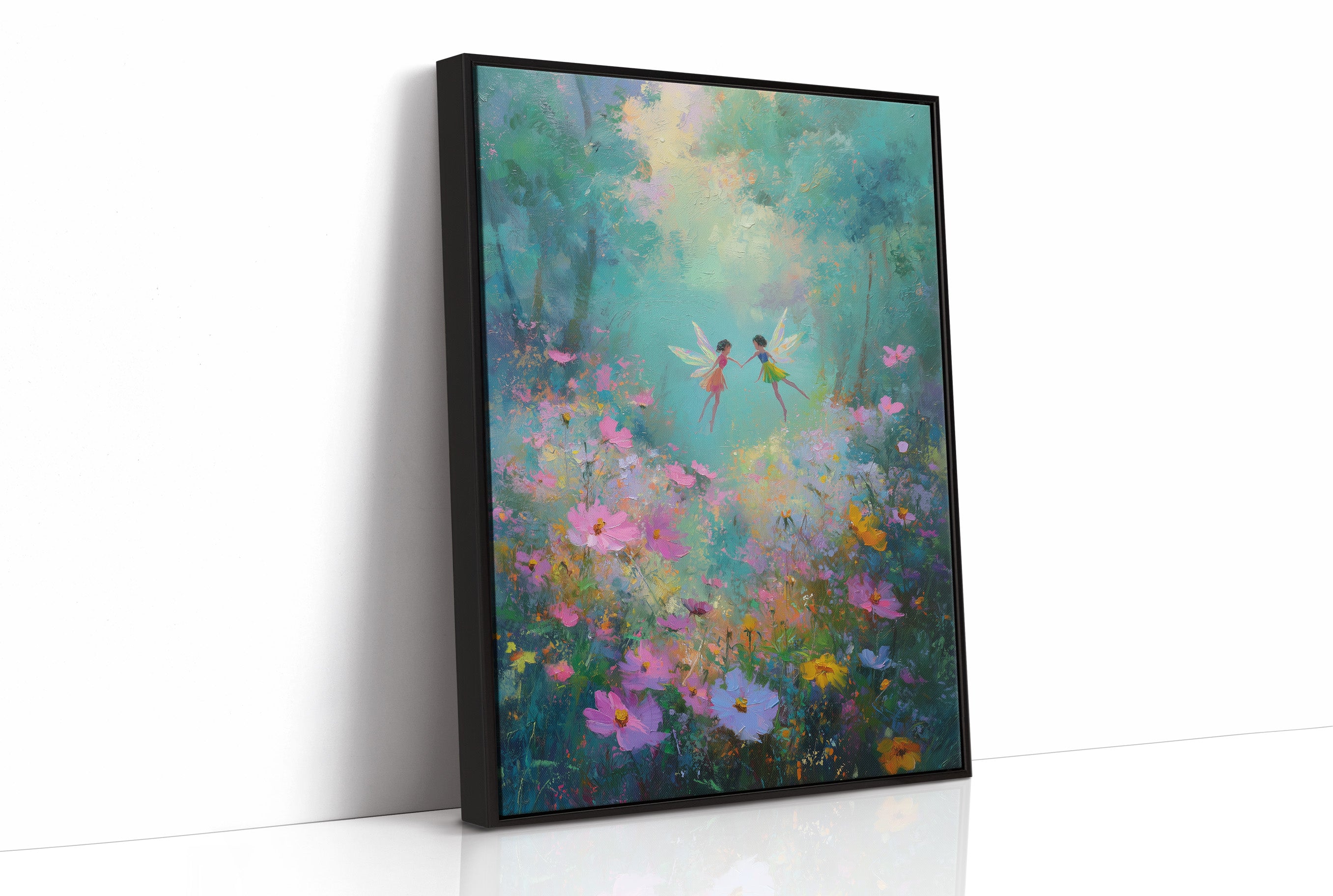 Fairies Meet Among Wild Blooms