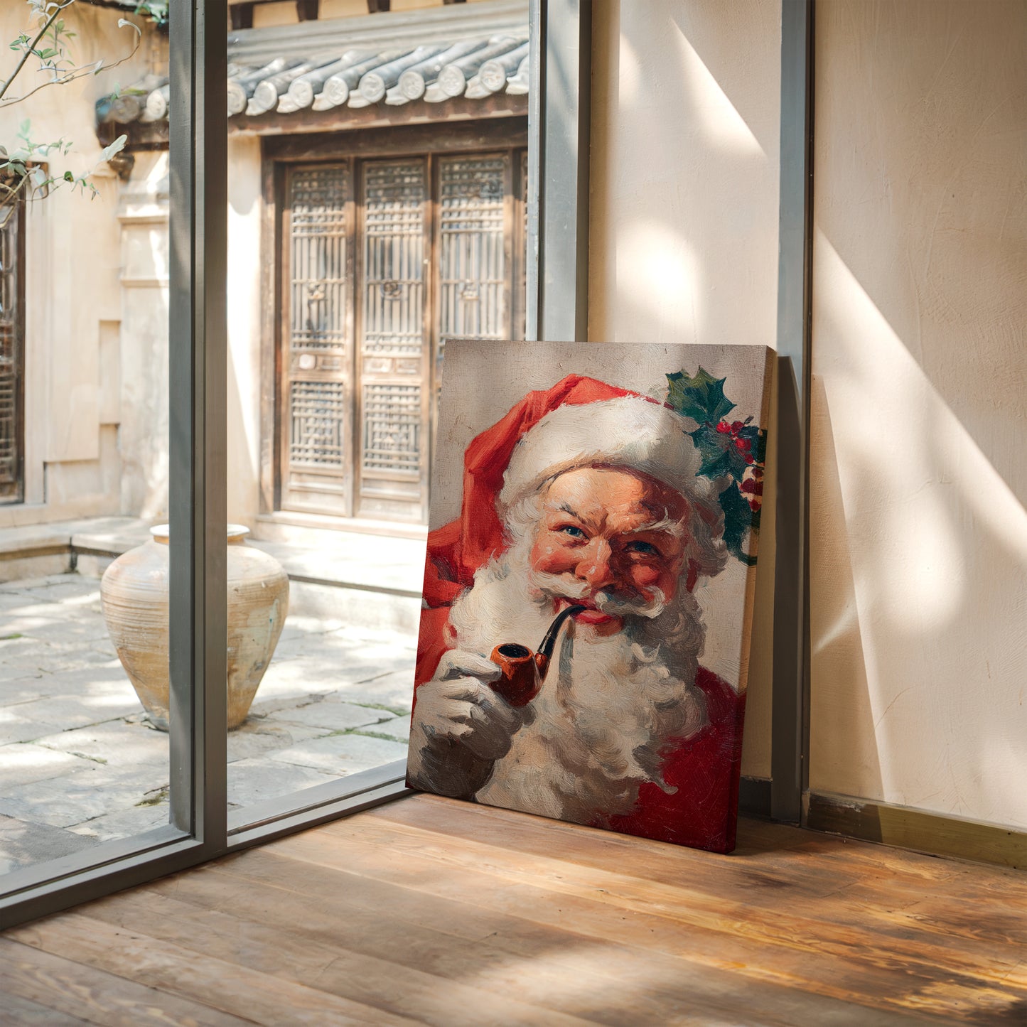 Santa's Cheerful Confectionery Whimsy