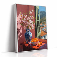 Oranges at the Red Window