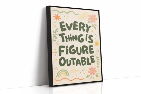 Everything Is Figure Outable in Botanical Embrace