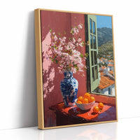 Oranges at the Red Window