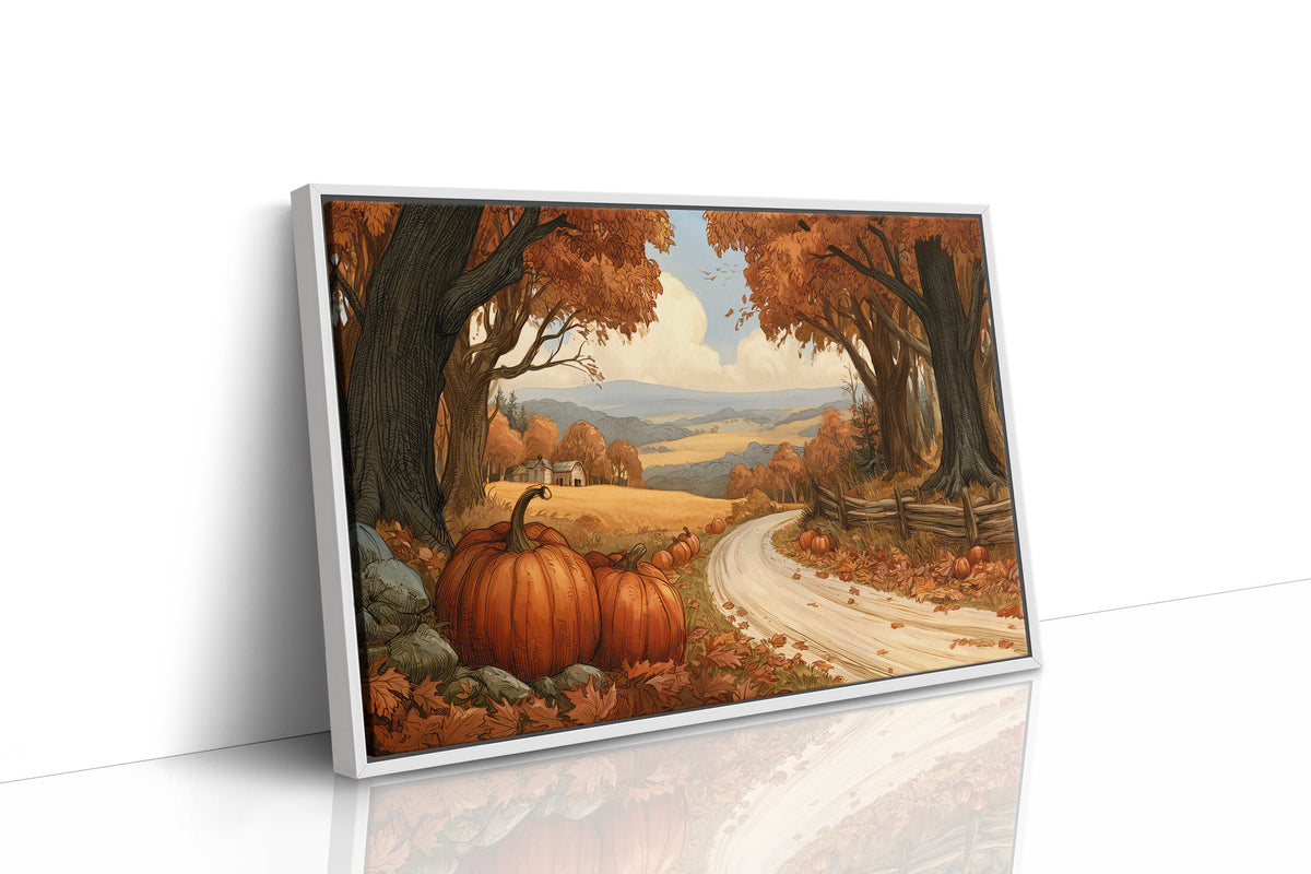 Follow the Pumpkin Breadcrumbs