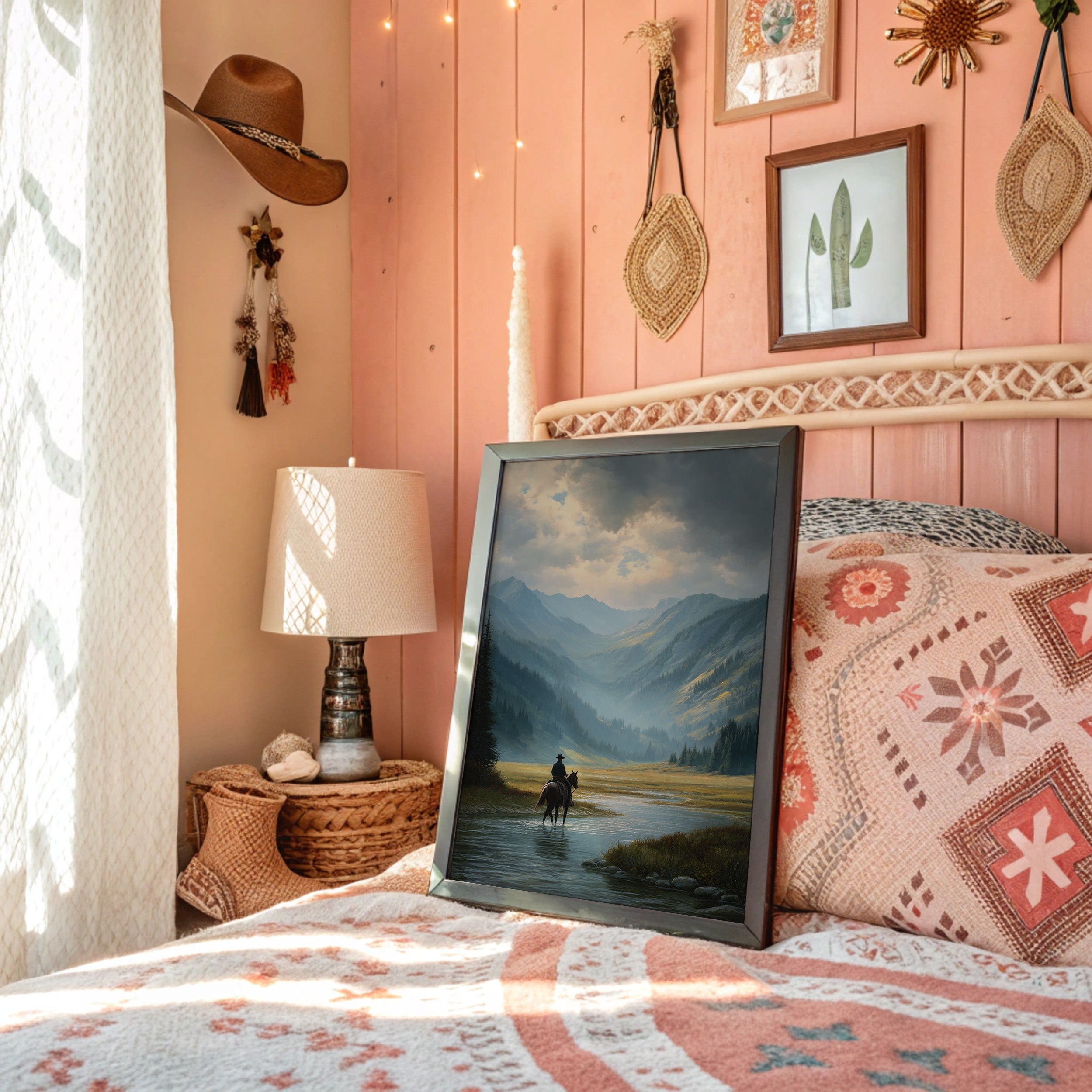 Crossing Waters Under Mountain Light