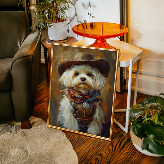 Havanese Western Outlaw