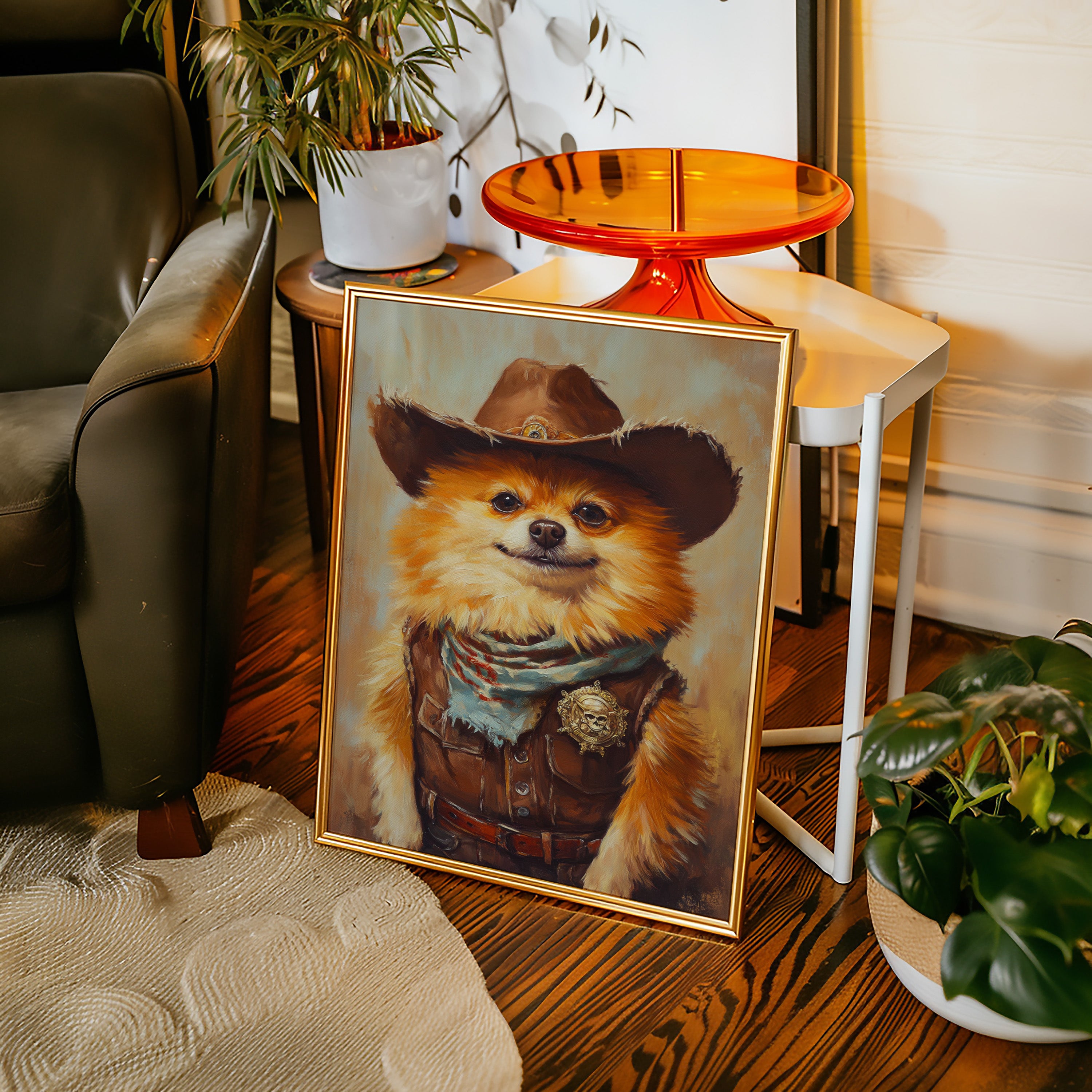 Pomeranian Wild West Deputy