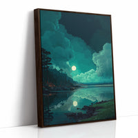 Jade Moons Cast Midnight Reflections