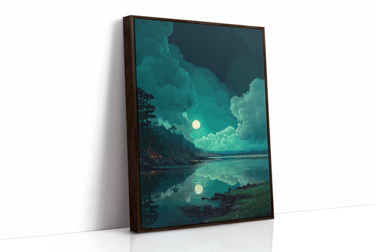 Jade Moons Cast Midnight Reflections