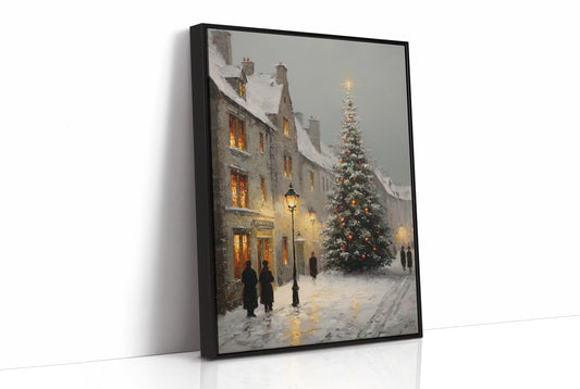 Winter Streets Glow With Promise