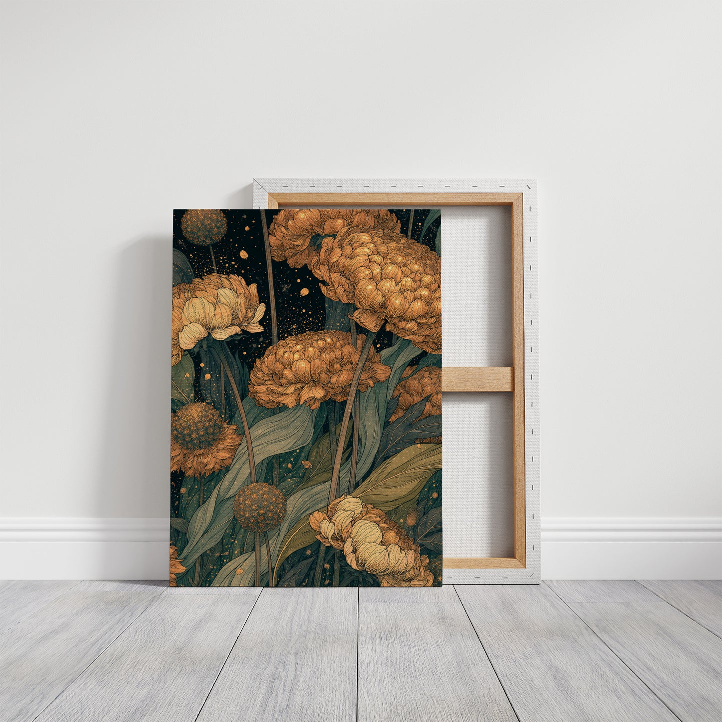 Marigolds Under Midnight: A Dark Botanical Study