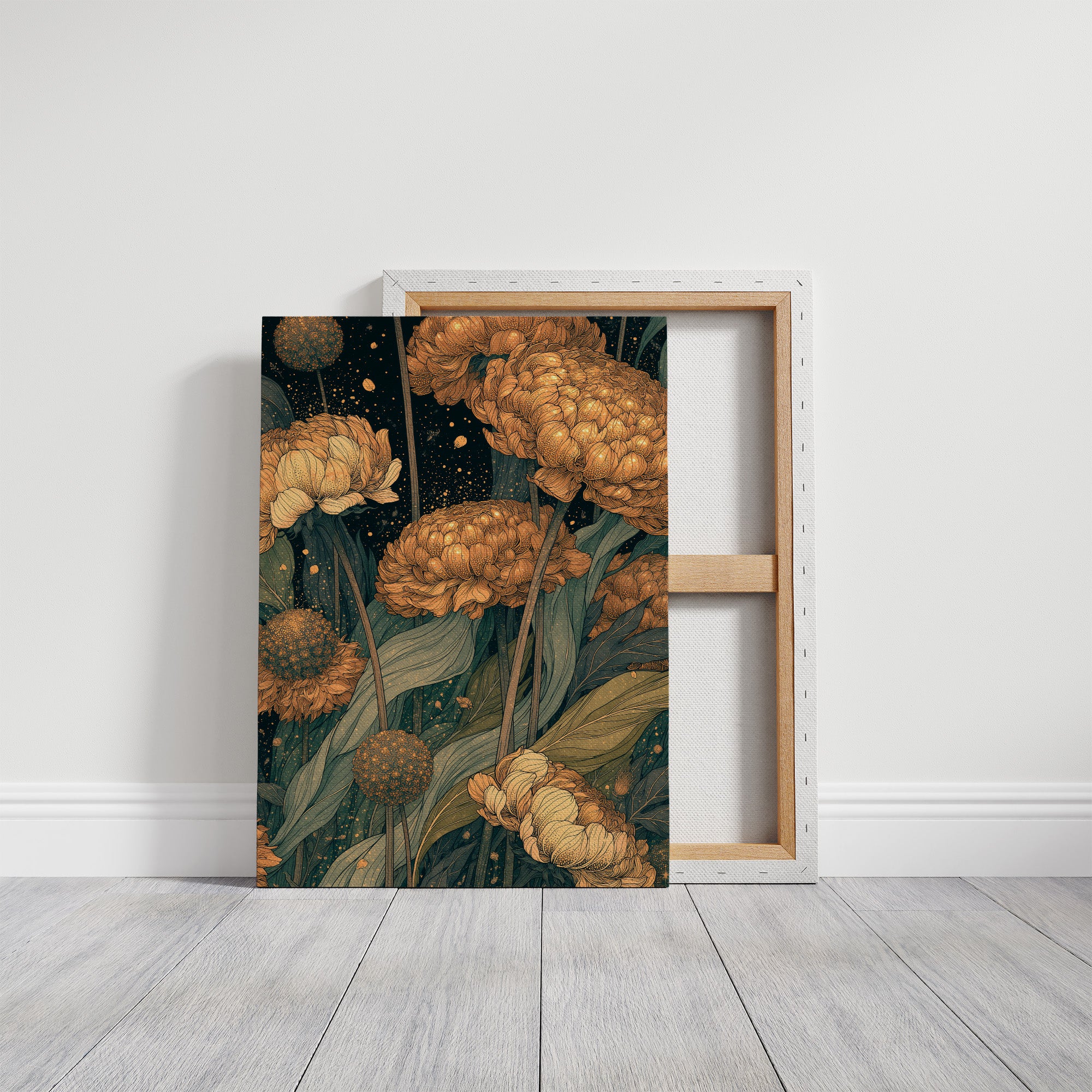 Marigolds Under Midnight: A Dark Botanical Study