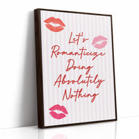 Crimson Confessions Against Pastel Stripes