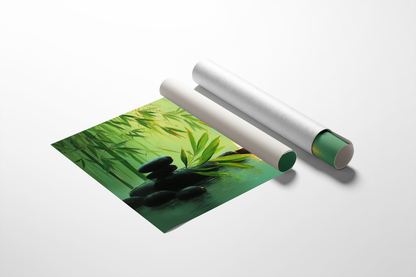 Bamboo Leaves Meet Sacred Waters