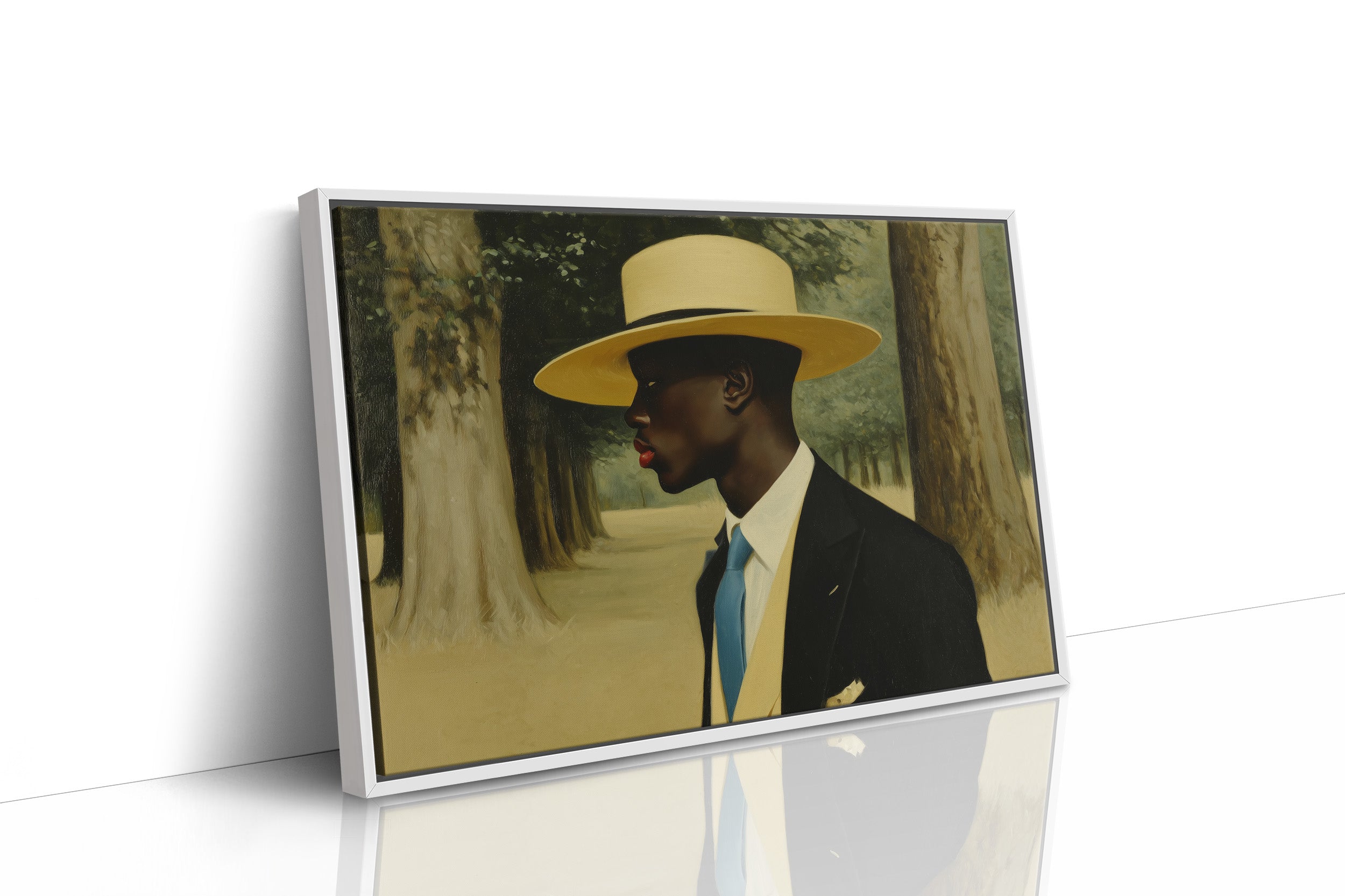 Elegance Strolls Through Verdant Avenues