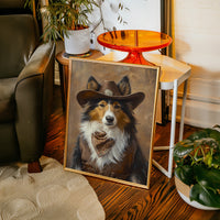 Rough Collie Sheriff of the High Plains