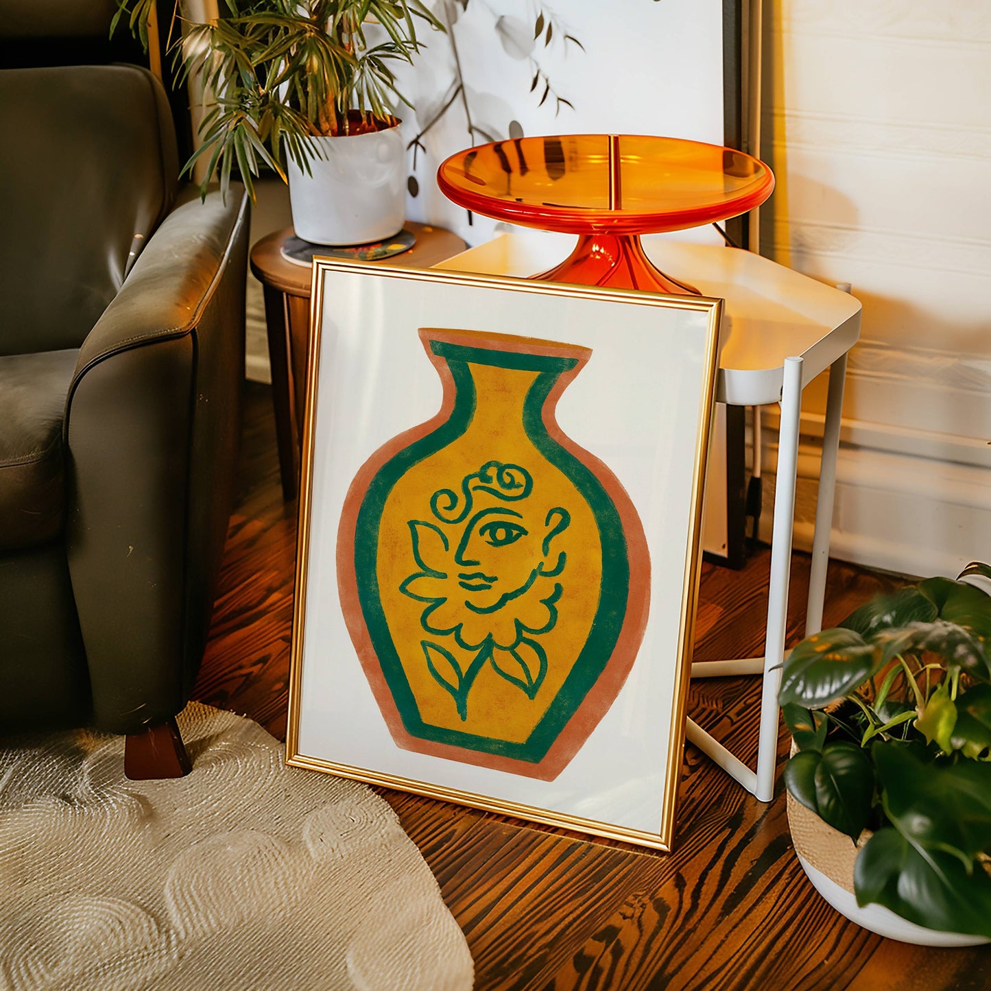 Terracotta Tales Bloom In Gold