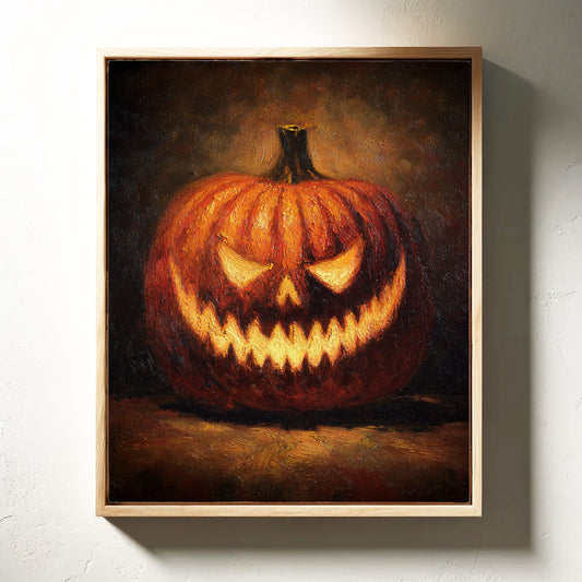 Flickering Grin of Autumn's Haunt