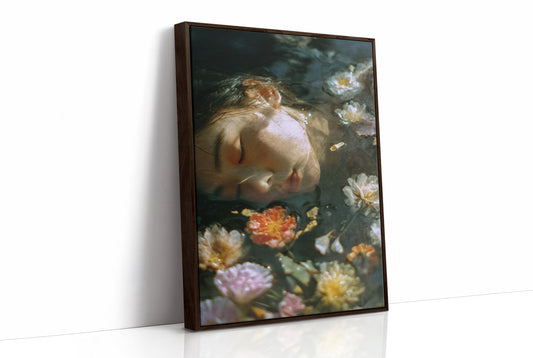 Floating Between Bloom And Sleep