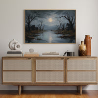 Moonlit Reflections on Forgotten Lands