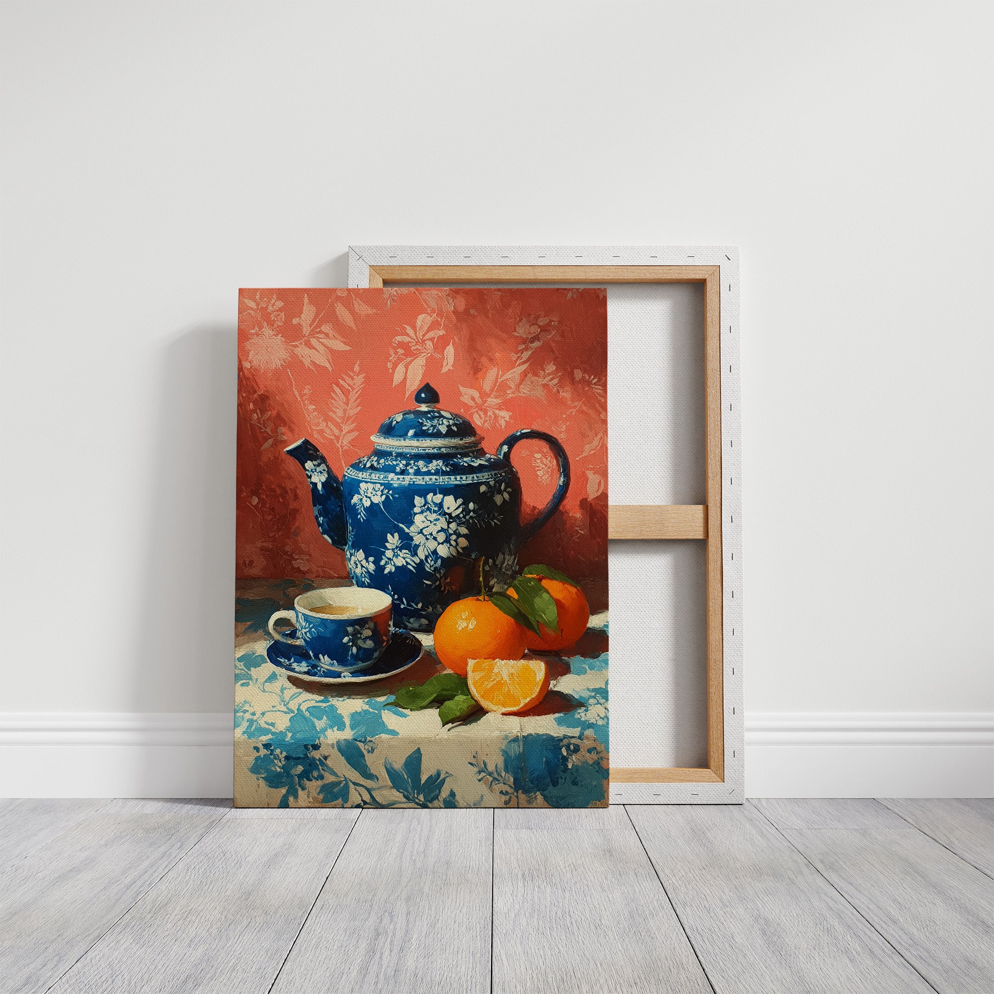Blue China and Clementines