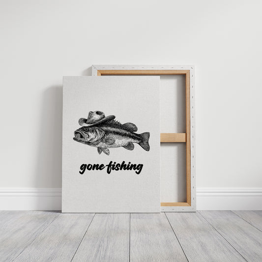 Gone Fishing Cowboy Bass