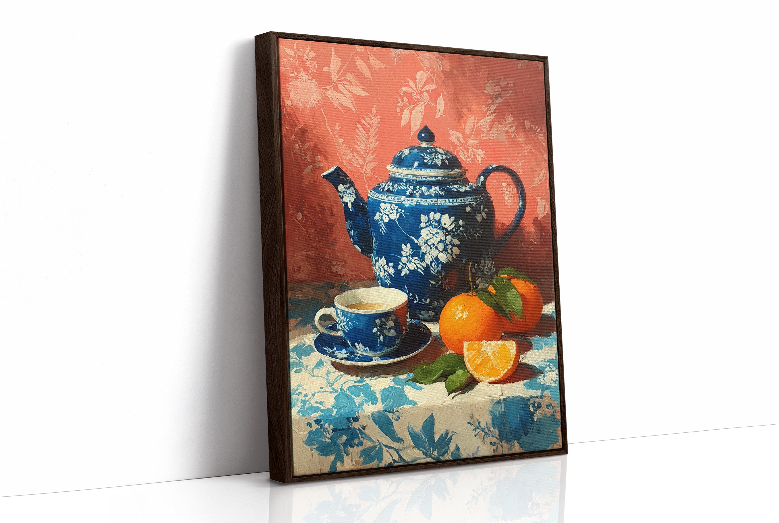 Blue China and Clementines
