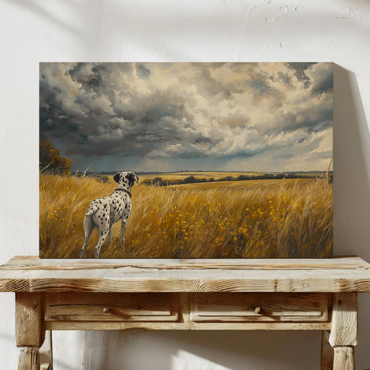 Storm Clouds Call A Dalmatian Home