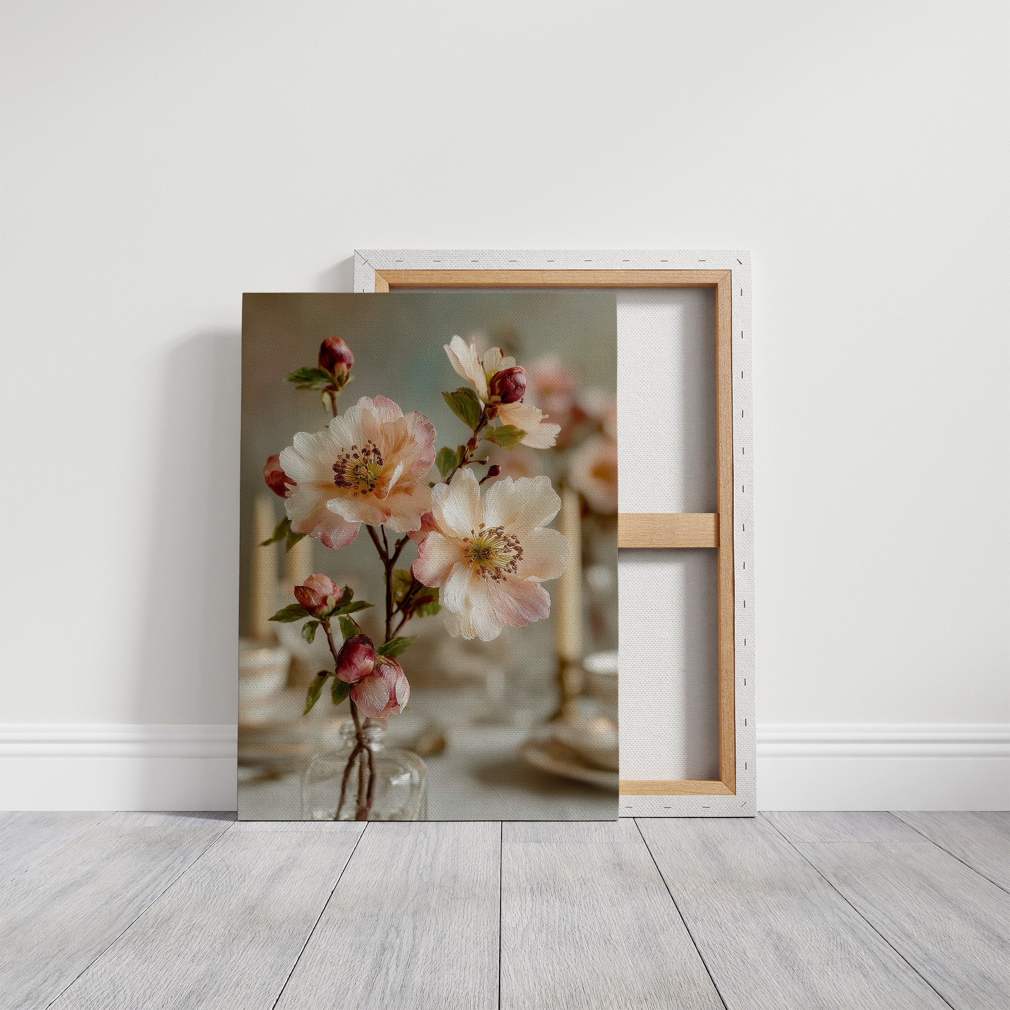 Wild Roses in Glass