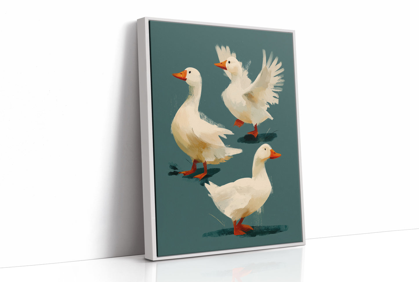 A Gaggle in Motion