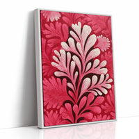 Crimson Fronds at Full Bloom